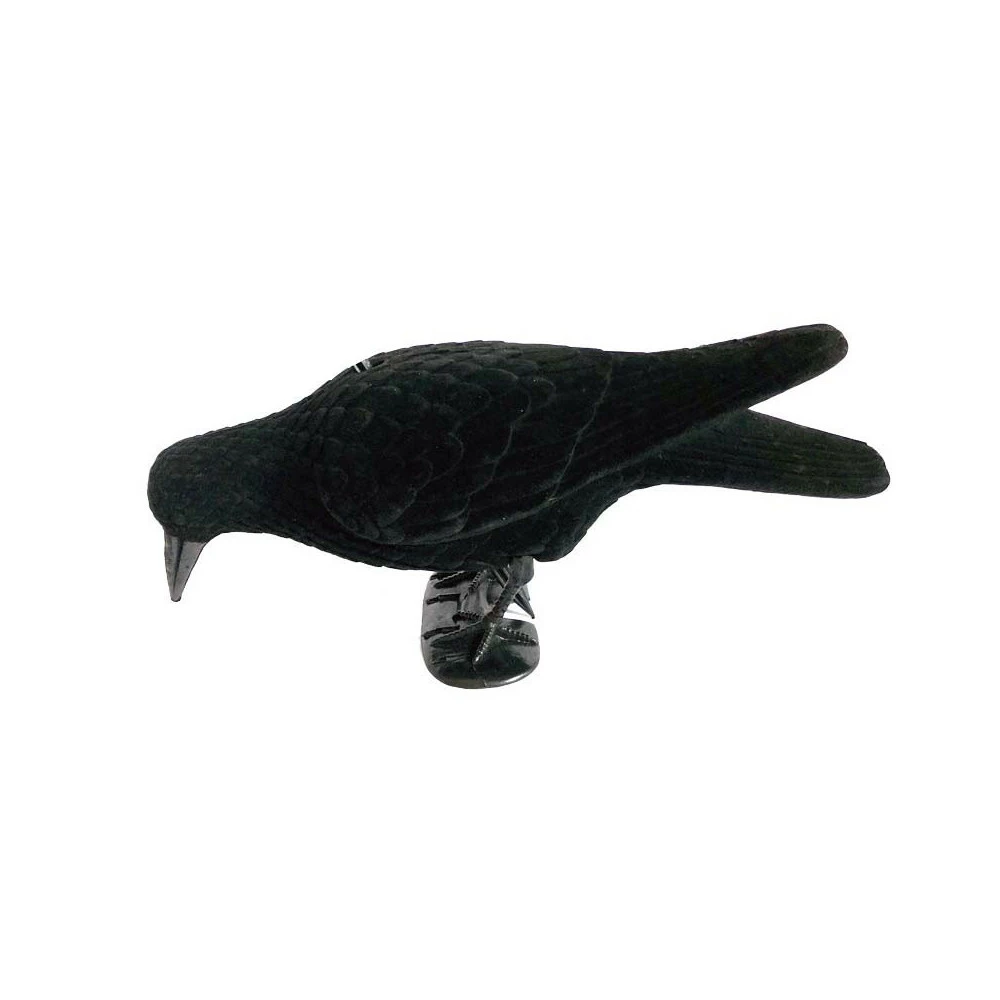 DUCK HUNTER Forme De Corbeau Mangeur Floquée 3 DUCK HUNTER Forme De Corbeau Mangeur Floquée