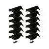DUCK HUNTER Formes De Corbeau Floquée Sur Patte X12 -Équipement De Chasse Magasin formes de corbeau floquee sur patte x12