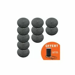 DUCK HUNTER Lot 10 Plateaux Pour Appelant Flottants + élastique Offert