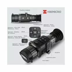 HIK Micro Lunette Thermique HikMicro Thunder TH25 -Équipement De Chasse Magasin lunette thermique hikmicro thunder th25 6