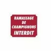 Ramassage De Champignons Interdit -Équipement De Chasse Magasin ramassage de champignons interdit
