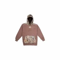 Québec à Vol D'Oiseaux - QVO Sweat Brun Camo QVO